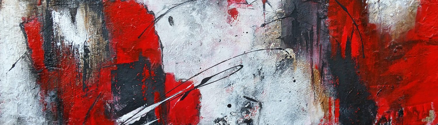 Ursula Schmidt - Abstrakte Malerei - Mischtechnik 70 x 100 cm