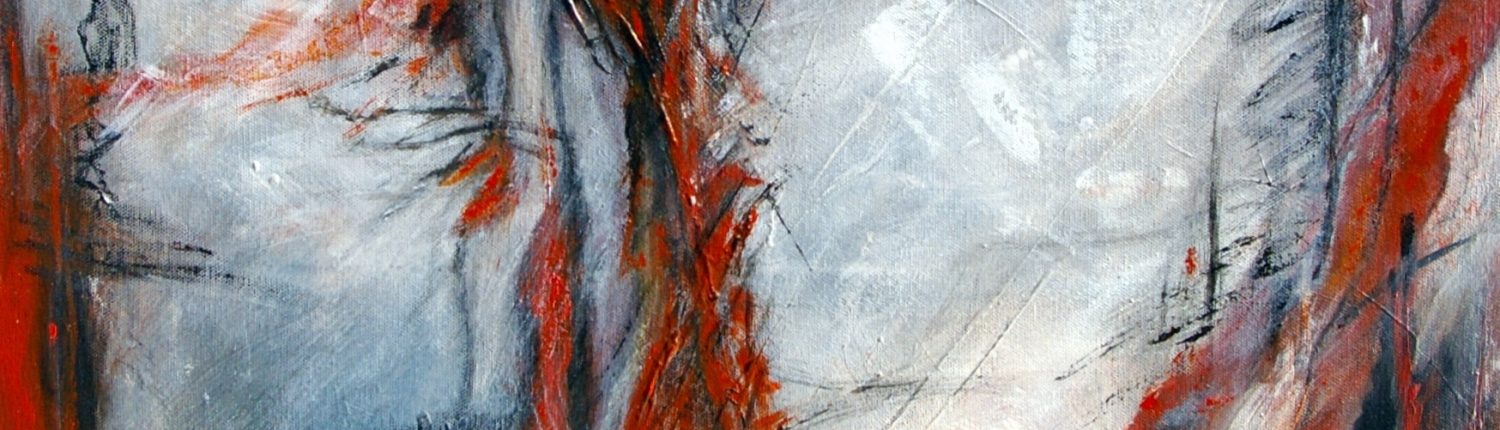 Ursula Schmidt - Abstrakte Malerei - Acrylbild 80 x 60 cm